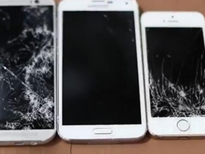 手机碎屏修复阶段
